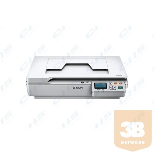 EPSON Docuscanner WorkForce DS-5500N, USB/Háló, A4, 8 lap/perc, 1200 dpi