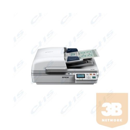 EPSON Docuscanner WorkForce DS-6500N, ADF, USB/Háló, A4 25lap/perc, 1200 dpi, duplex