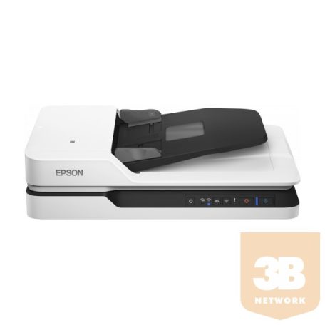 EPSON Docuscanner WorkForce DS-1660W, USB/Háló(opcionális)/wifi, Duplex, ADF, A4 35 lap/perc, 1200 dpi