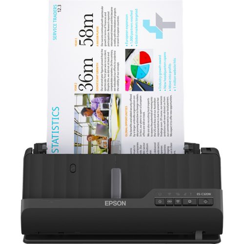 EPSON Docuscanner - WorkForce ES-C320W (A4, 600 DPI, 30 lap/perc, USB/WiFi/duplex)