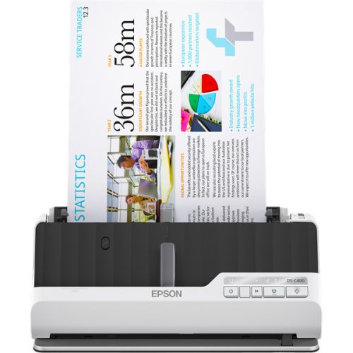 EPSON Docuscanner - WorkForce DS-C490 (A4, 600 DPI, 30 lap/perc, USB/duplex)