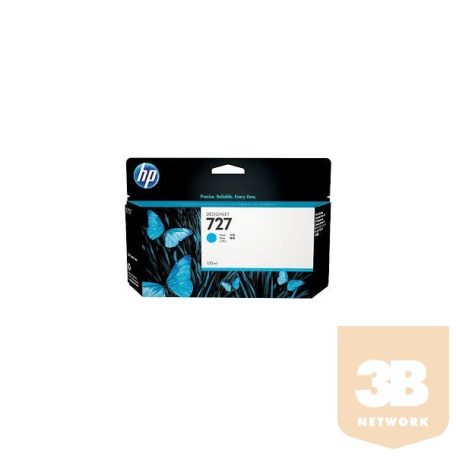 HP Patron No727 DesignJet Kék (Cyan) 130ml