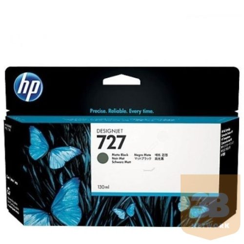 HP Patron No727 DesignJet Matt fekete (Matte Black) 130ml