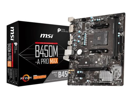 MSI B450M-A PRO MAX mATX MB