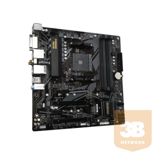 GIGABYTE Alaplap AM4 B550M DS3H AC AMD B550, mATX