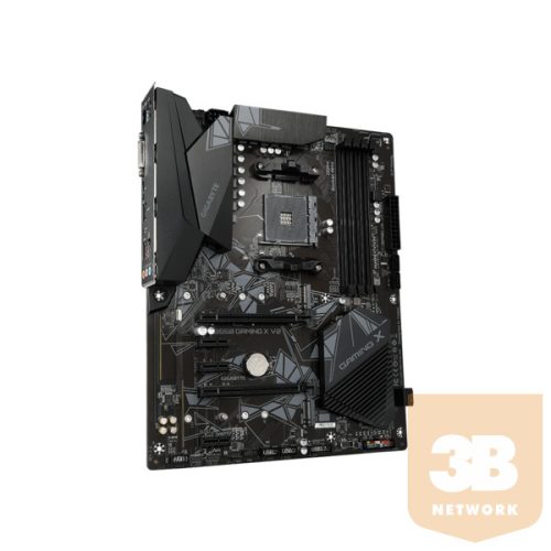 Gigabyte Alaplap - AMD B550 GAMING X V2 AM4 (B450, 4xDDR4 3200MHz, 2xPCI-E, RAID, 4xSATA3, 2xM.2, 6xUSB2.0, 6xUSB3.1)