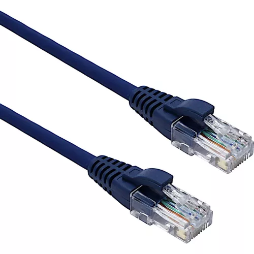 1m UTP CAT5e patch kábel KÉK (BB001MPLBU) EXCEL