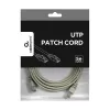 Gembird UTP CAT5E  5m szürke patch kábel