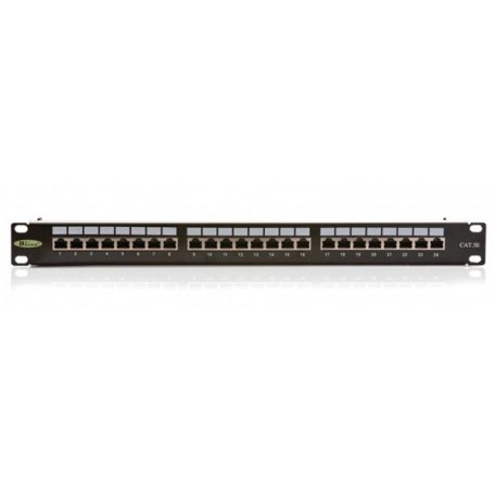 KE-Line Giga KOMPAKT 24port CAT5E patch panel RJ45/u