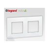 Legrand 665002 Niloé fehér 2-es keret