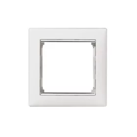 Legrand 770491 Valena 1-es keret fehér/ezüst