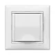 Legrand 774422 Valena fehér 2P+F földelt csatlakozóaljzat csapófedéllel