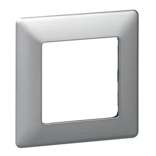 Legrand 754151 Valena Life Inox dekor 1-es keret