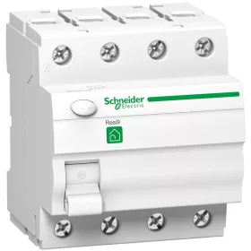   Schneider R9R11425 RESI9 AC osztály, 25A, 30mA 4 pólusú áram-védőkapcsoló