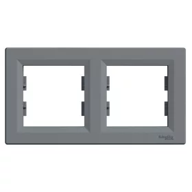 Schneider EPH5800262 ASFORA vízszintes acél kettes keret