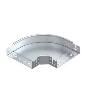   OBO RBM 90 610 FS gyorsösszekötővel 60x100mm szalaghorganyzott/DIN EN 10346 90fok idom