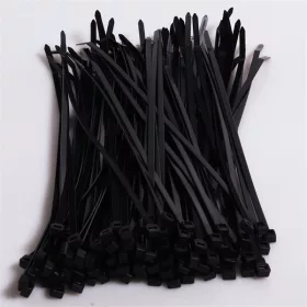   Iris Electric 100 db fekete 160x2,5mm kábelkötegelő, gyorskötöző, kötegelő, UV álló