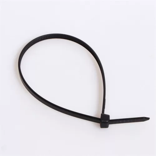 Iris Electric 100 db fekete 370x3,6mm kábelkötegelő, gyorskötöző, kötegelő, UV álló