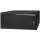 Stalflex RC19-4U-450MB 19" 4U 450 mm mély lapraszerelt fekete fém ajtós fali rack szekrény