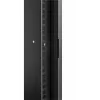 Stalflex RC19-12U-450GB 19" 12U 450 mm mély lapraszerelt fekete üveg ajtós fali rack szekrény