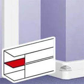   Legrand 010473 DLP 65 mm magas fedéltartóval válaszfal 2m/db