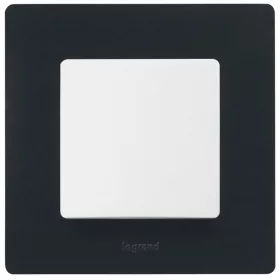 Legrand 397051 Niloé onyx fekete egyes keret