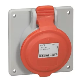   Legrand 555189 P17 Tempra PRO Dafbe-164k06 m400V IP44 döntött aljzat