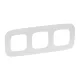 Legrand 754303 Valena Allure fehér 3-as keret