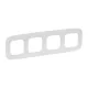 Legrand 754304 Valena Allure fehér 4-es keret