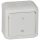 Legrand 782366 Forix 10 AX - 250 V fehér IP44 falon kívüli kétpólusú kapcsoló