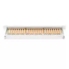 DIGITUS 19" 1U 24port Cat.6 kompakt szürke árnyékolt Patch Panel