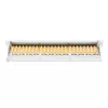 DIGITUS 19" 1U 24port Cat.6 kompakt szürke árnyékolt Patch Panel