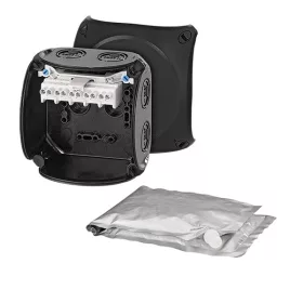   Hensel WP 0404 B kiöntőmasszával szürke vízálló kábelösszekötő doboz