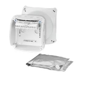   Hensel WP 0606 G kiöntőmasszával szürke vízálló kábelösszekötő doboz