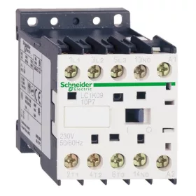   Schneider LC1K1210P7 12A, 1 záró, AC, 50/60 Hz mágneskapcsoló