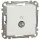 Schneider SDD111471 Sedna 4 dB fehér SDD TV aljzat végzáró