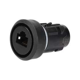  Siemens 3SU1900-0GB10-0AA0 RJ45 22mm műanyag fekete csatlakozó