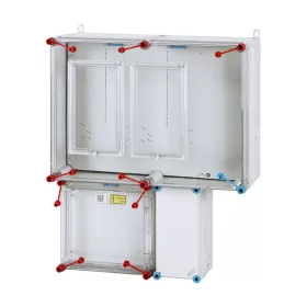   Hensel HB33K0-U  1xM80+1xH63A 1-szintes 2-mérőhely 2M szerelőlappal 1/3F mérőszekrény