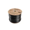 Lanberg LCF5-21CU-0305-BK Cat.5e F/UTP AWG24 Fca PE 305m árnyékolt fekete kültéri kábel