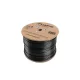 Lanberg LCF5-21CU-0305-BK Cat.5e F/UTP AWG24 Fca PE 305m árnyékolt fekete kültéri kábel