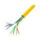 Lanberg LCU5-12CU-0305-Y Cat.5e UTP AWG24 PVC CU 305m árnyékolatlan sárga fali kábel