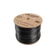 Lanberg LCF6-21CU-0305-BK Cat.6 F/UTP AWG23 Fca PE 305m árnyékolt fekete kültéri kábel