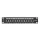Lanberg PPF5-9012-B 10" 1U 12port Cat.5e FTP árnyékolt fekete patch panel