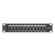 Lanberg PPF5-9012-B 10"/1U 12port Cat5e FTP árnyékolt fekete patch panel