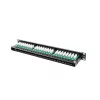 Lanberg PPU5-1048-B 19" 1U 48port Cat.5e UTP árnyékolatlan fekete patch panel