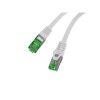 Lanberg PCF7-10CU-0100-S 1m Cat7 S/FTP AWG26 LSZH árnyékolt szürke patch kábel