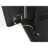 Lanberg WF01-6404-10B 19" 4U SZÉL:600mm MÉLY:450mm MAG:290mm lapraszerelt üvegajtós fekete fali rack szekrény