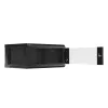Lanberg WF01-6404-10B 19" 4U SZÉL:600mm MÉLY:450mm MAG:290mm lapraszerelt üvegajtós fekete fali rack szekrény