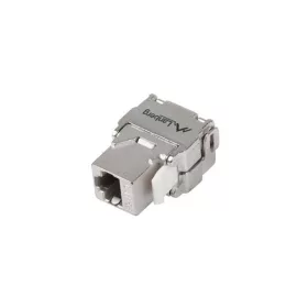   Lanberg KSF5-2000 Cat.5e FTP 180°-os szerszám nélkül szerelhető árnyékolt RJ45 Keystone jack