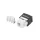 Lanberg KSU6-2000 Cat.6 UTP 180°-os szerszám nélkül szerelhető árnyékolatlan RJ45 Keystone jack